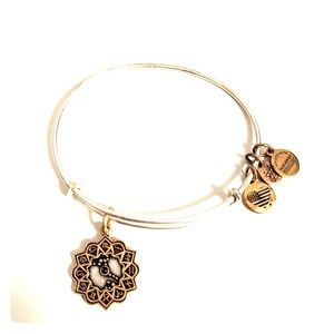 ALEX AND ANI Two-Toned Scorpio Bangle